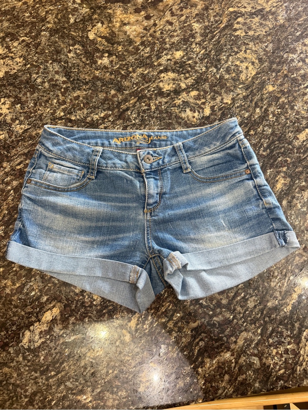 Arizona Jean Co. Y2K-Style Low Rise Denim Shorts – Size 3